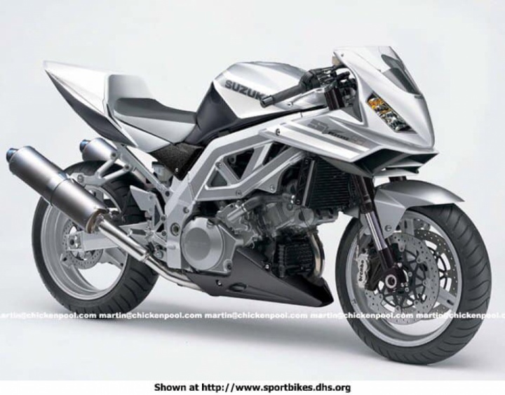 Suzuki SV1000 Concept: tribute to a legend