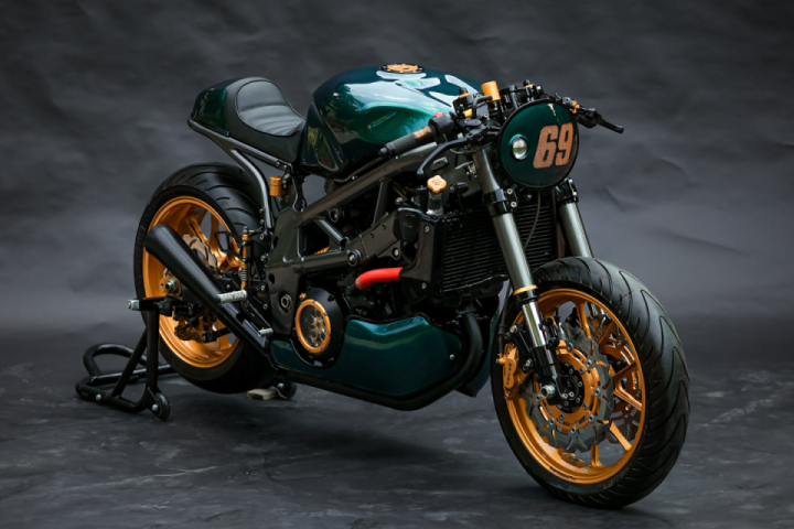 MAMA’S BOY: Suzuki TL1000S by Rajputana Customs.