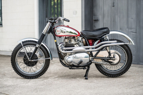 The BSA Rocket Gold Star Scrambler