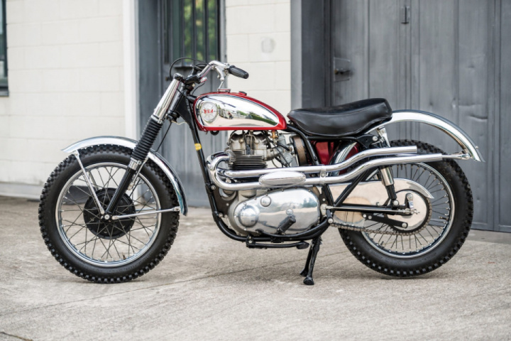 The BSA Rocket Gold Star Scrambler