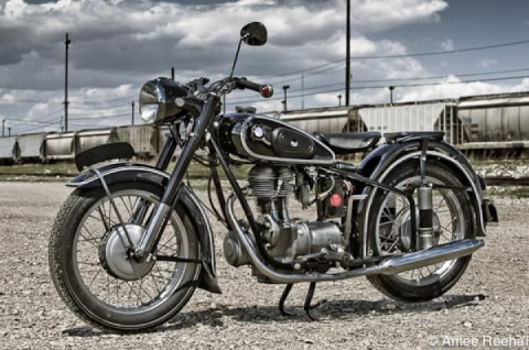 Study in Class & Utility: 1954 BMW R25/3