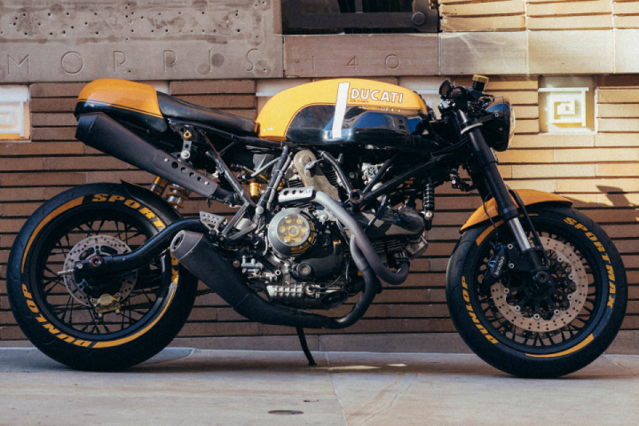 Custom Ducati Sport 1000 by AJ Pushkarna