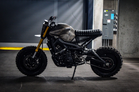 Yamaha MT-09 Scrambler by Droog Moto