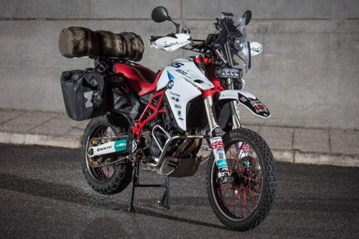 BMW F800GS RTW Custom Made to Circle the Globe.