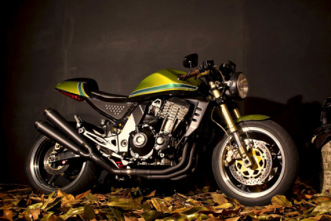 GiaMi Gives Kawasaki Z1000 a Sexy Cafe Racer Attitude
