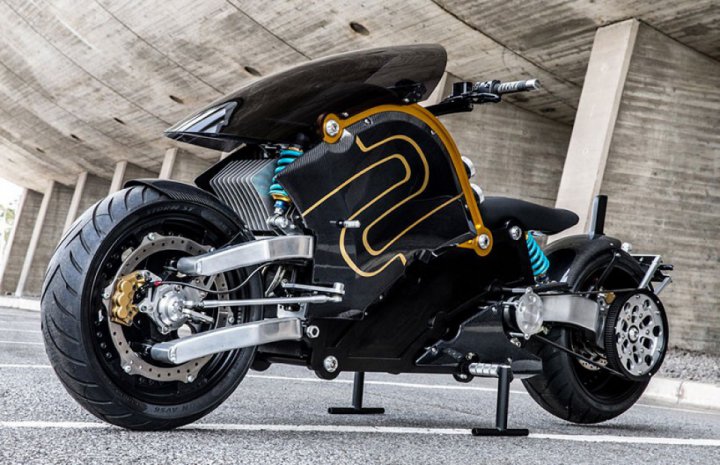 Low Riding Electric Motorcycle Zecoo
