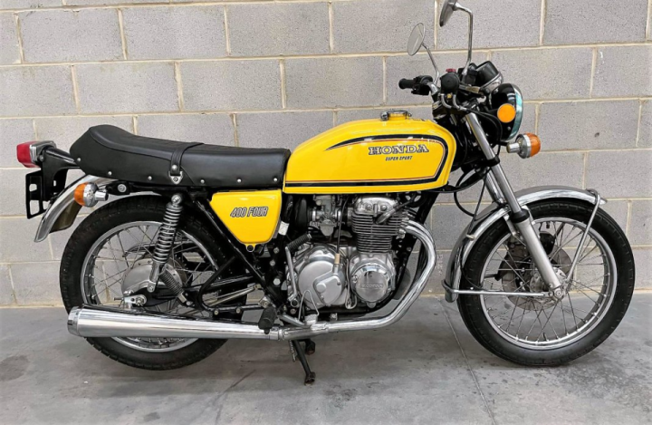 World-record price for Honda CB400F highlights UK motorcycle sale