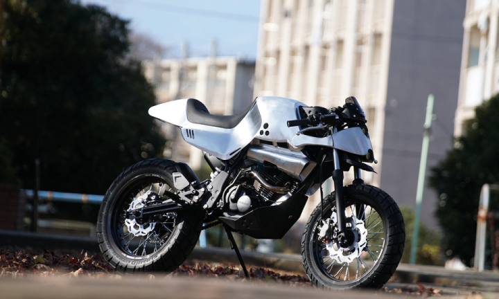 Custom Honda TLR200 by ASK MOTORCYCLES