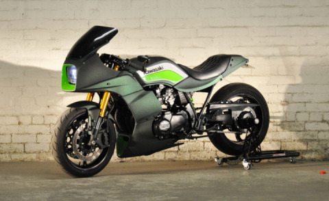 Kawasaki GPz750 Custom by Paul Hutchinson