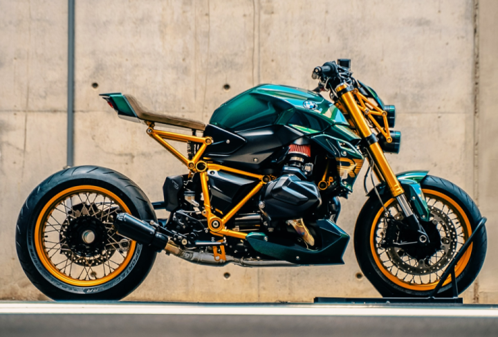 Custom BMW R 1250 R “Hulk” by Tossa R