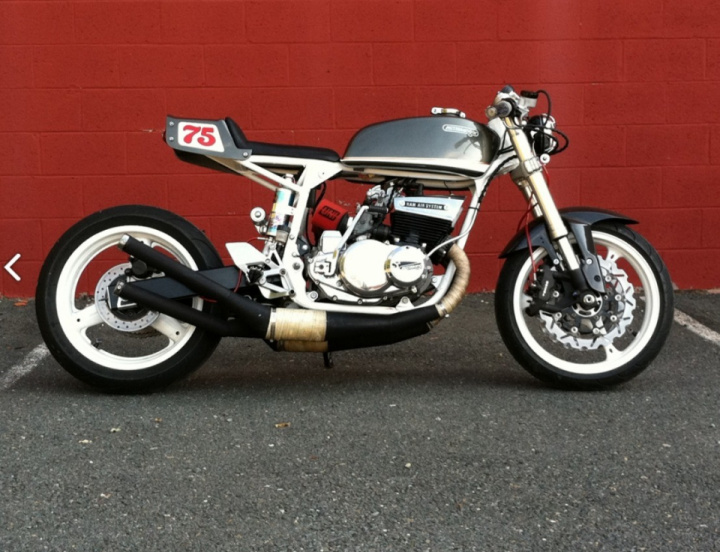 Custom Suzuki GT550 by Virginia’s Motohangar