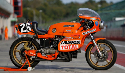 One-of-a-kind Laverda V6