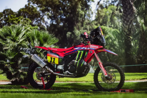 CRF450 RALLY at the Dakar Rally