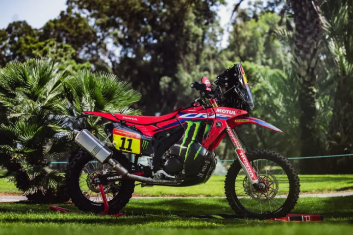 CRF450 RALLY at the Dakar Rally