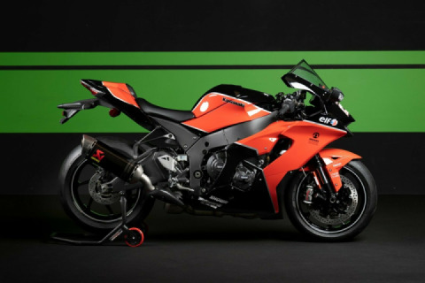 Win the heritage Kawasaki Ninja ZX-10RR At Catalunya GP