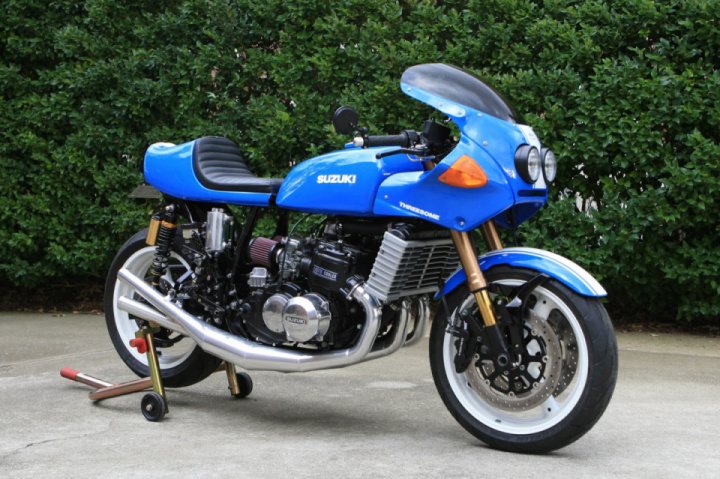 Suzuki GT750 Cafe Racer by Bexton Moto