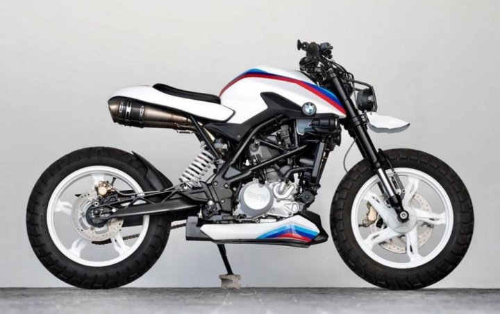 BMW G310R Neo-Retro Scrambler By K-Speed Customs