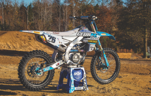 Alex Martin’s YAMAHA  YZ450F and CLUB MX