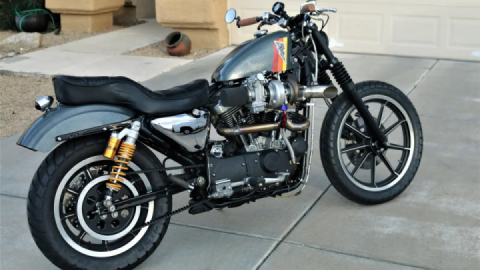 Turbocharged Harley-Davidson Sportster 1200 by Custom Eye Candy