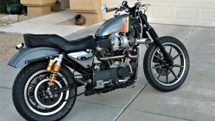 Turbocharged Harley-Davidson Sportster 1200 by Custom Eye Candy