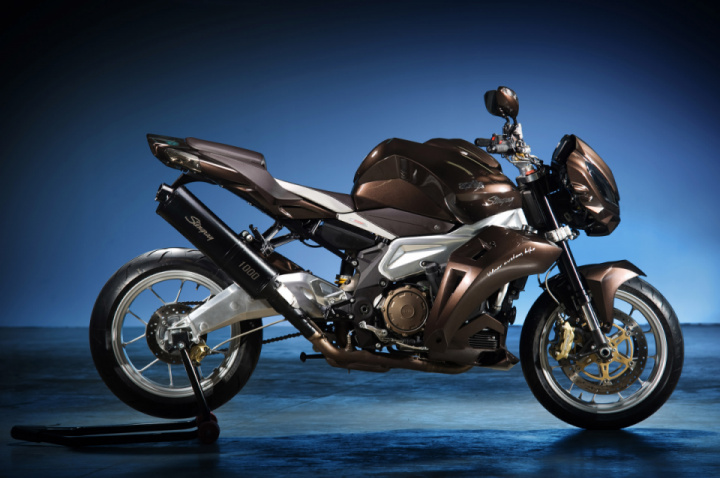 Custom Aprilia RSV Tuono 1000 R "Stingray" by Vilner