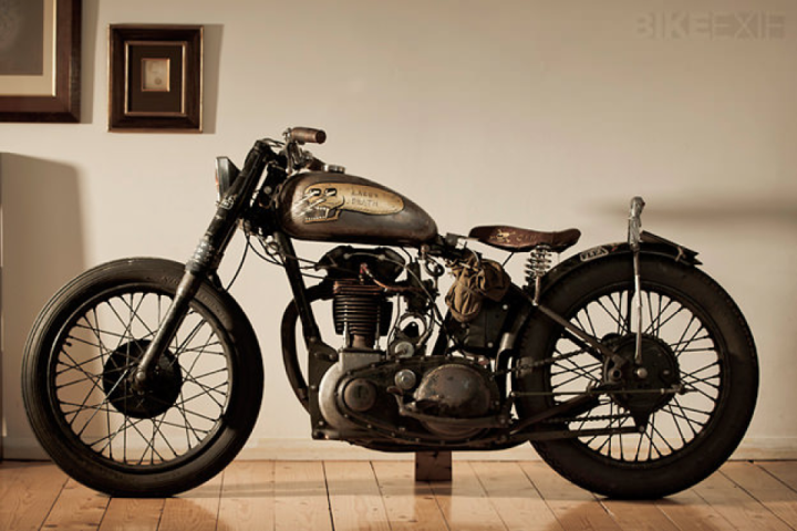 Custom BSA ‘Lazer death’ by Maxwell Paternoster