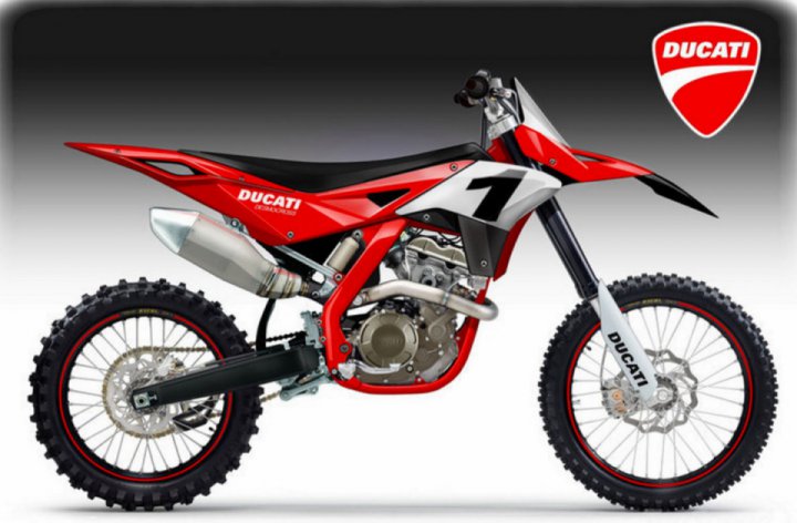Ducati thinking about building a motocross bike?