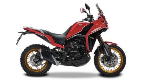 Moto Morini Gold Wheels Edition X-Cape launched in Italy
