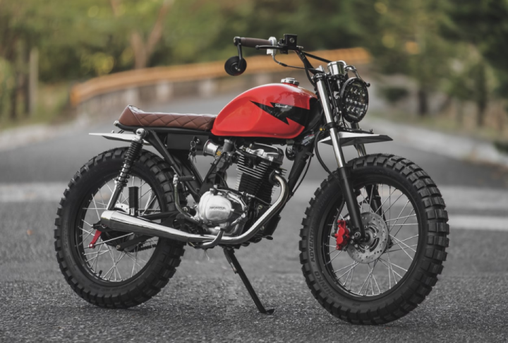 HONDA TMX 155 BRAT TRACKER BY REVOLT CYCLES