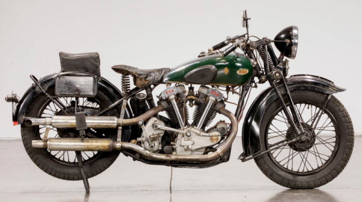 Very rare 1936 BSA 750cc Model Y13