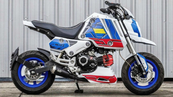 Honda Grom Gundam by K-Speed’s