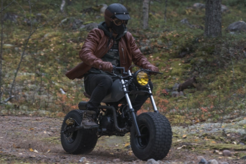 Turbocharged Pitbike FX-PRO 125 Scrambler