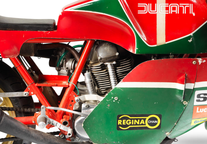 Bonhams : The ex-works, NCR, Sports Motor Cycles, Roger Nicholls, Isle of  Man TT Formula 1,1977 Ducati 905cc Production Racing Motorcycle Frame no.  014