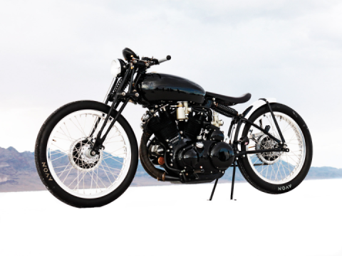 Jeff Decker’s 1952 Vincent Black Lightning