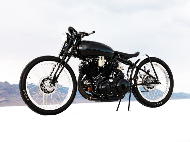 Jeff Decker’s 1952 Vincent Black Lightning