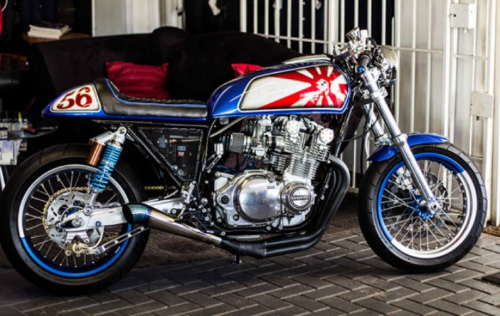 Suzuki GS750 Café Racer by KCR Motorcycle Fanatix