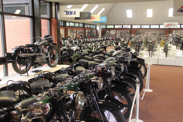 other iconic contributions to motorcycle history from the likes of Norton, Royal Enfield, Sunbeam, Triumph, BSA, Brough Superior and Vincent.