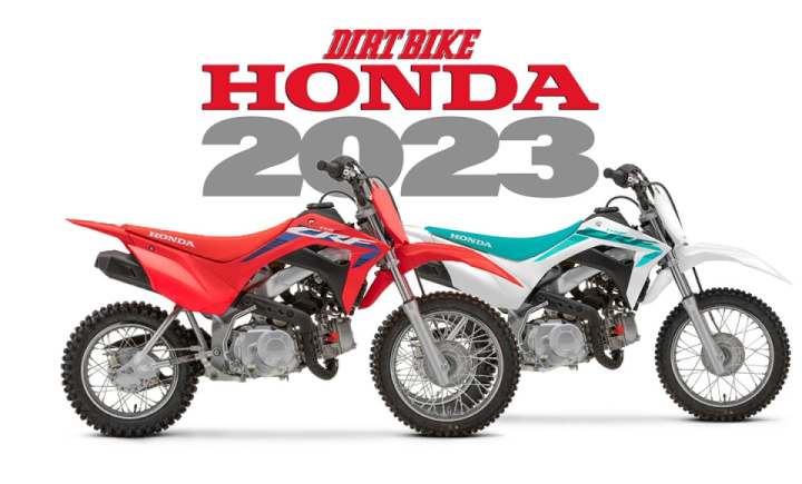 Honda announces 2023 CRF trail family
