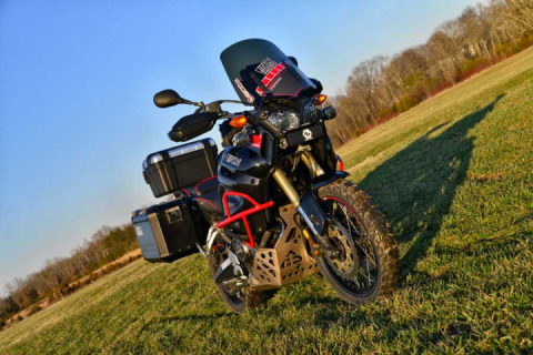 Custom Yamaha Super Tenere by Nick Sander