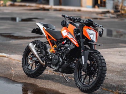 Scrambler KTM Duke 250 by Fahrizal Nugraha