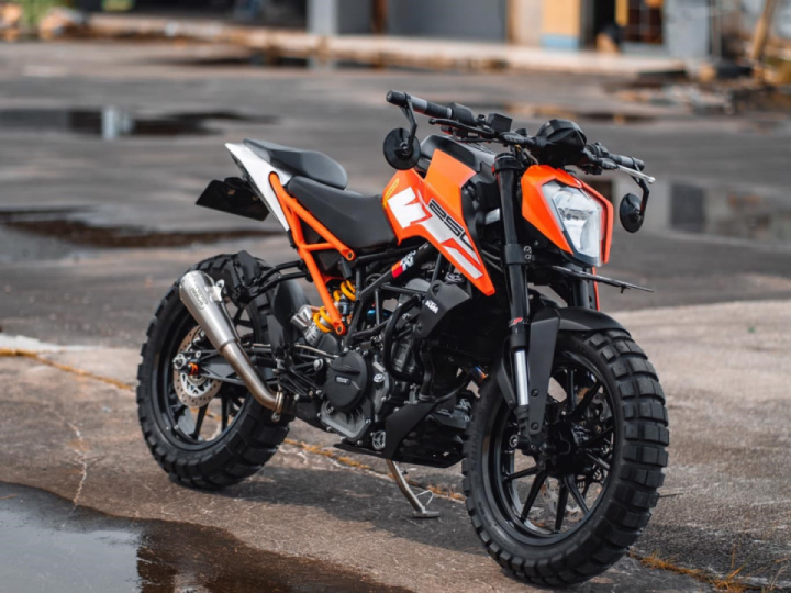 Scrambler KTM Duke 250 by Fahrizal Nugraha