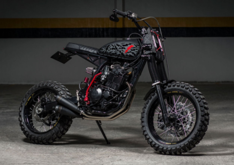 Honda XR 400R “Bad MF” by Ace Custom Shop