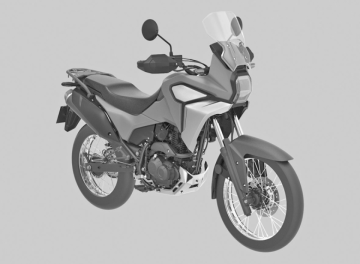 Honda NX patents leak online, small displacement variant confirmed