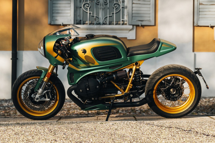 This BMW-Based Café Racer Was Built by a Legendary Italian Supercar Shop