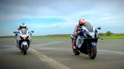 Watch TTS' 370-HP Supercharged Suzuki Hayabusa Annihilate A Runway