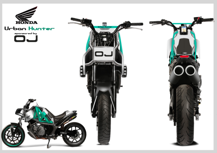 HONDA URBAN HUNTER from sketch to reality