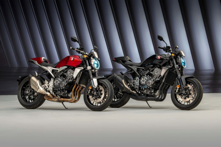 Updated naked bike Honda CB1000R 2021