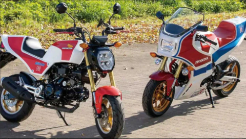 Turn Your Honda Grom Into The CB1100R With This Japanese Body Kit