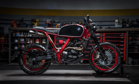 BRAZILIAN BEEMER: 1994 BMW F650 by Frateschi Garage.