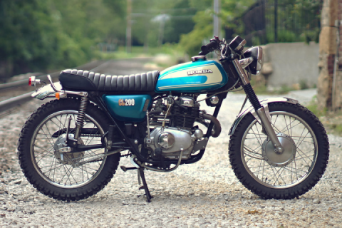 The Transformation of Dan Mantyla's 1974 Honda CL 200